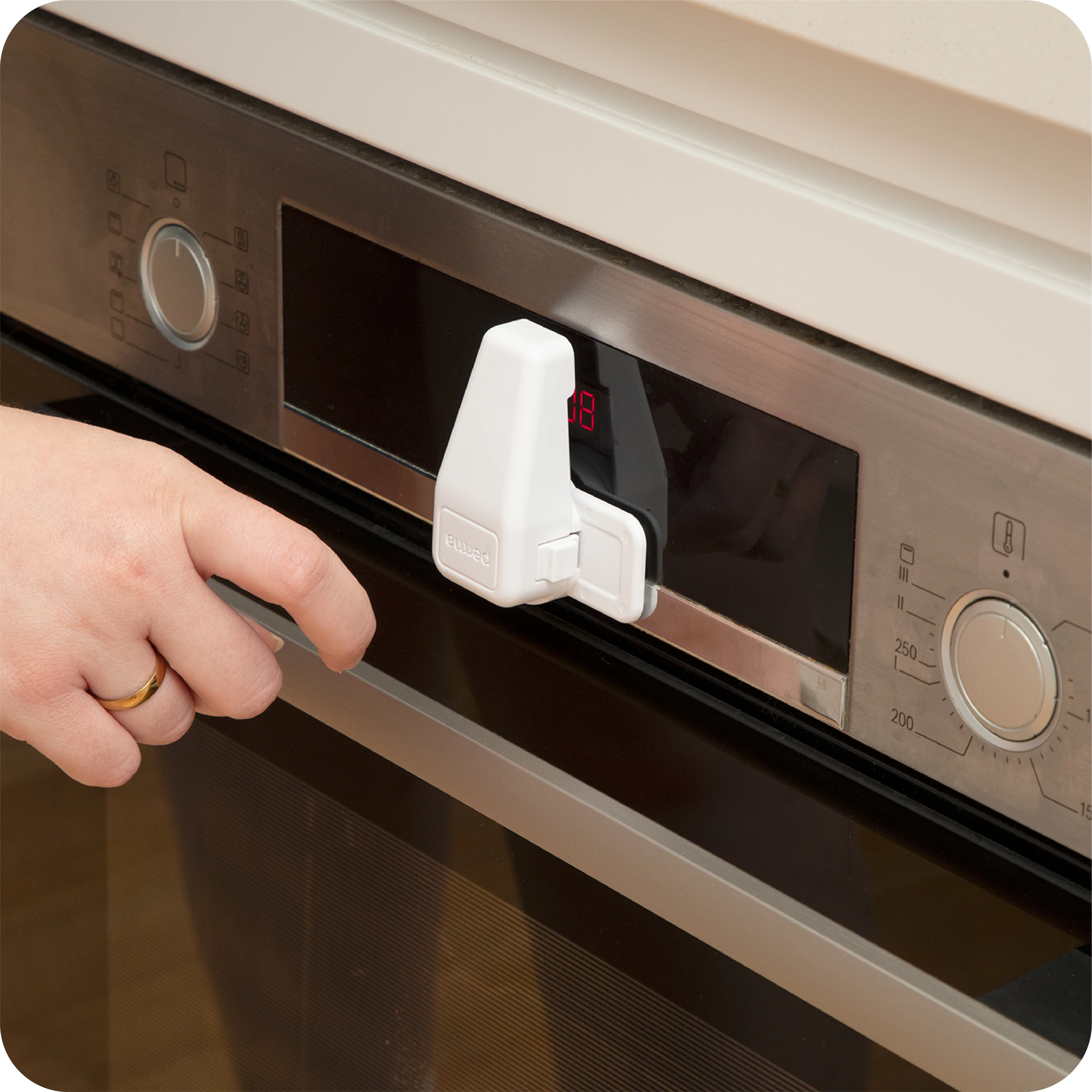 Adhesive Oven & Appliance Lock - Image 3