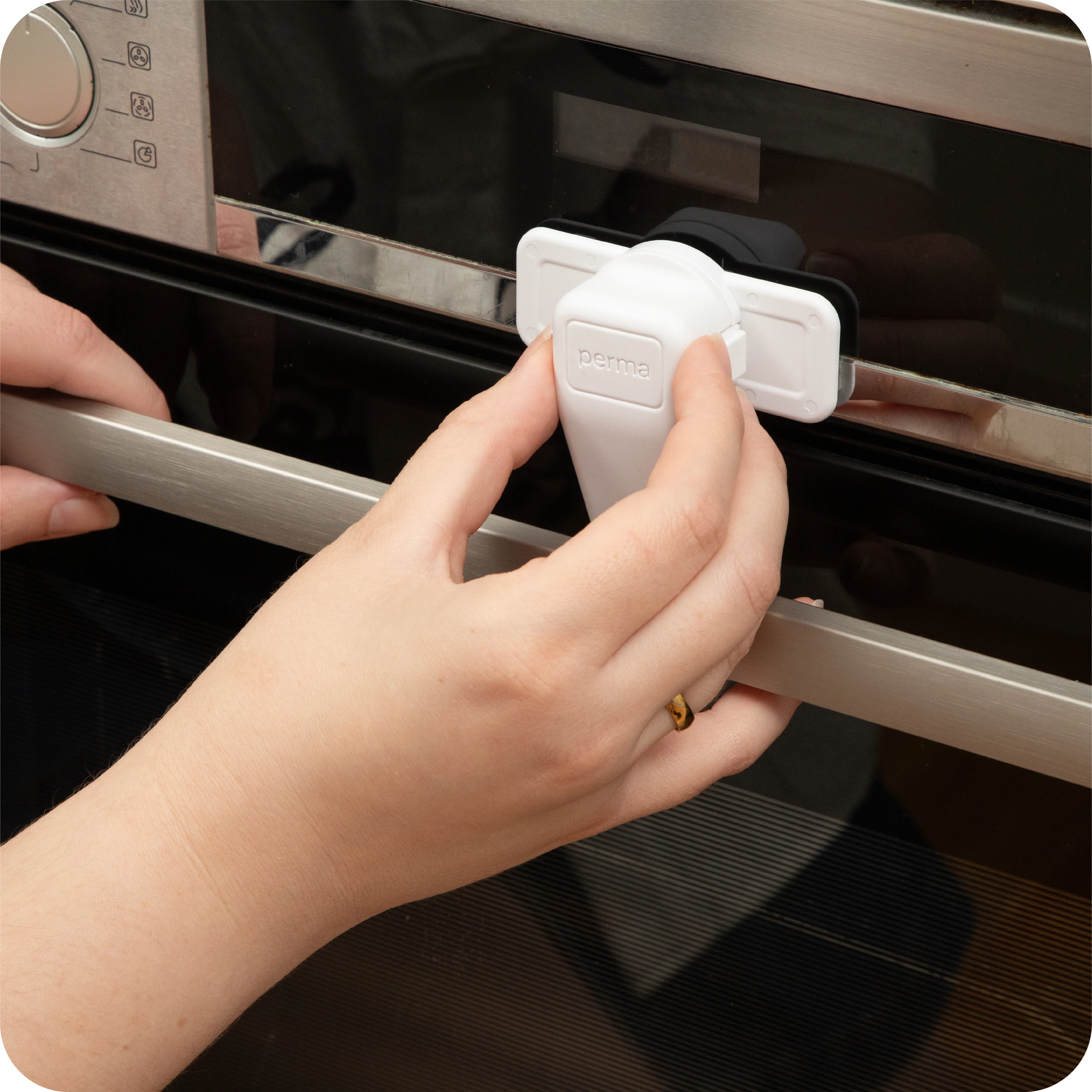 Adhesive Oven & Appliance Lock - Image 4