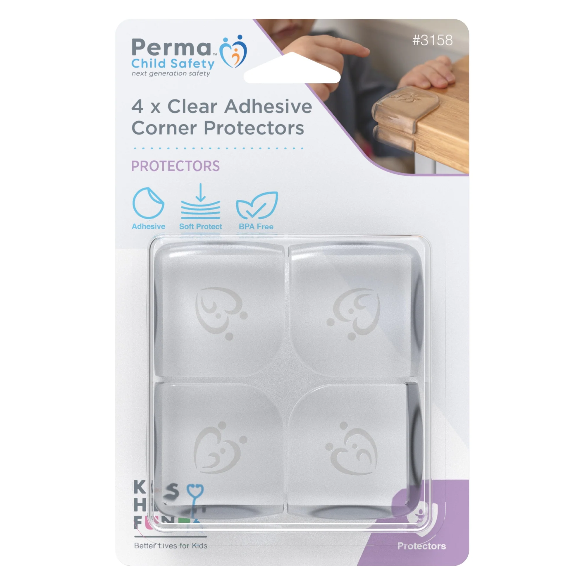 Adhesive Clear Corner Protectors - Image 3