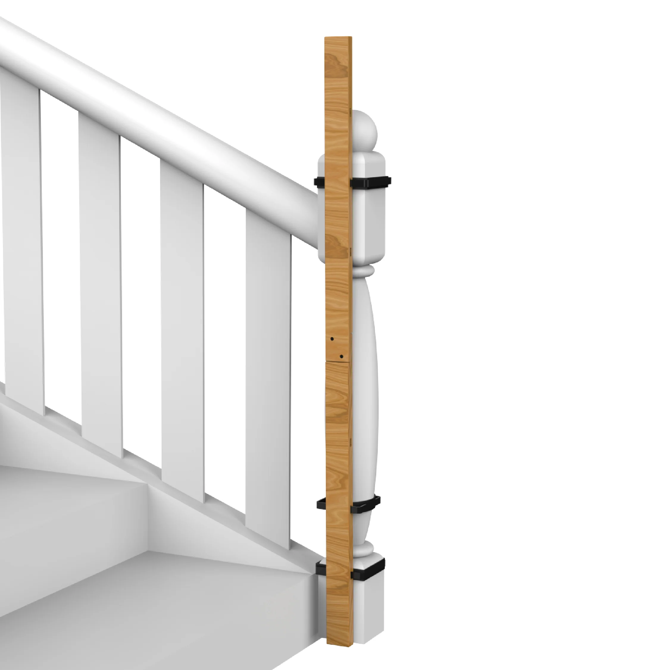 Banister Adapter For Hardware & Pressure Mounted Gates - Image 11