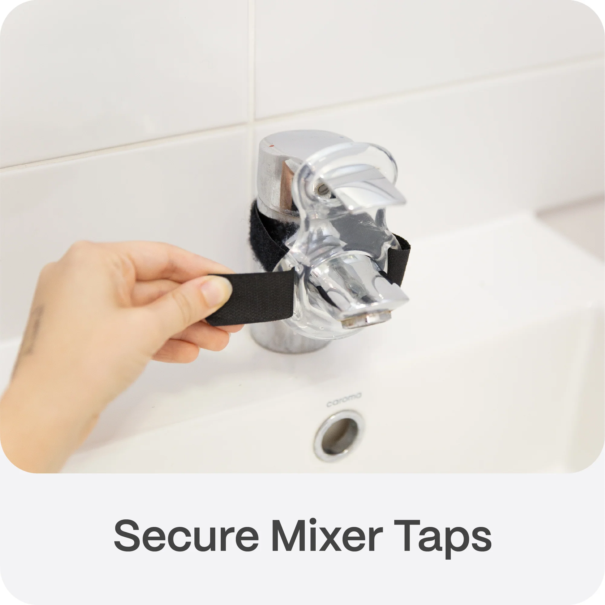 Mixer Tap Lock | Velcro Strap - Image 4