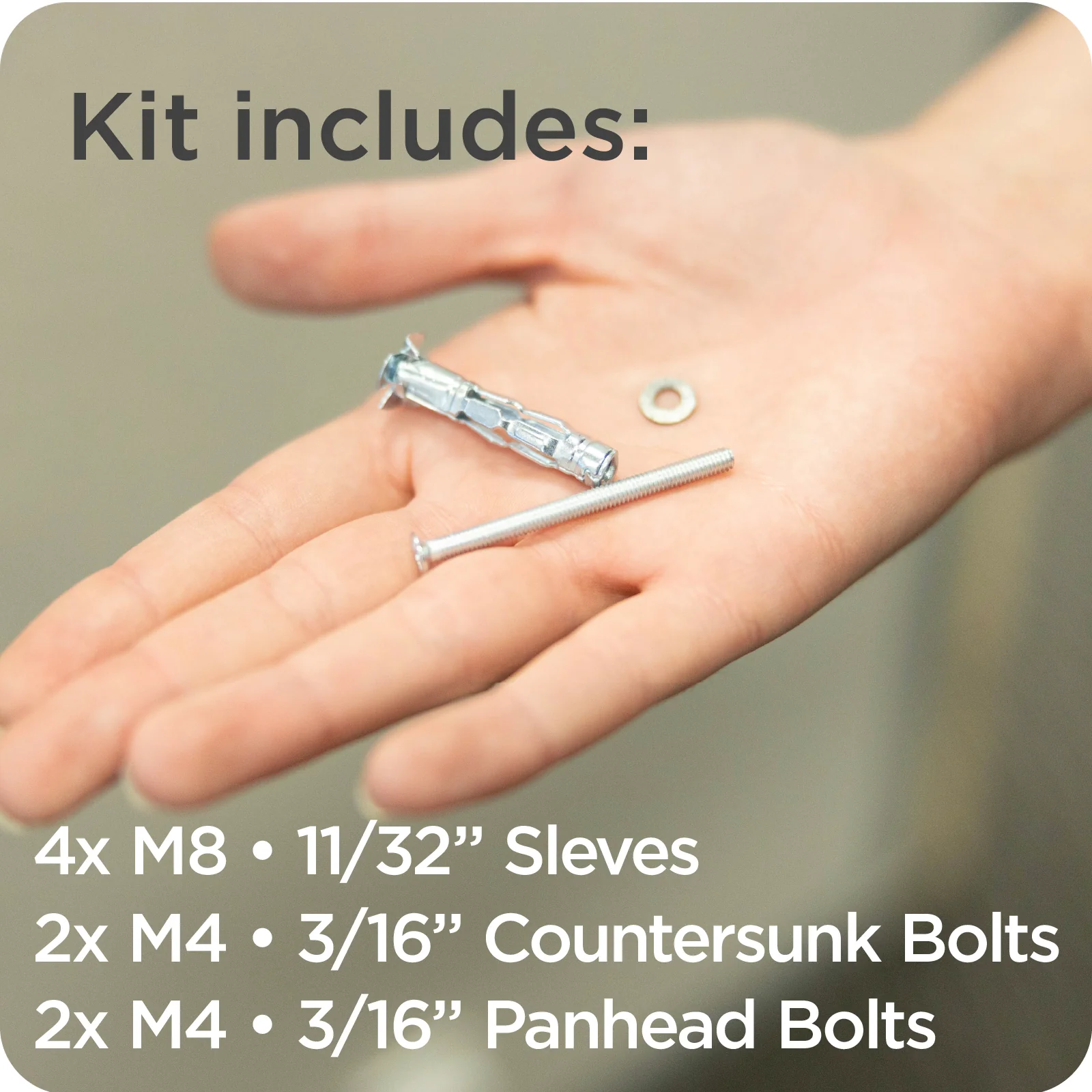 Baby Gate Plasterboard Fixings Kit - Image 4