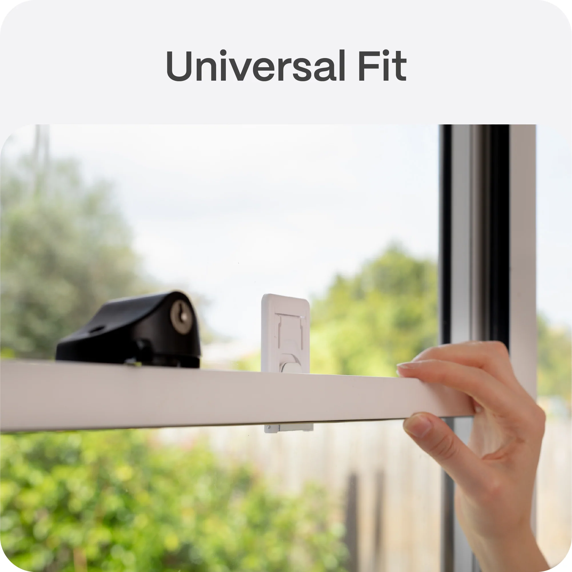 Adhesive Sliding Door & Window Lock - Image 7