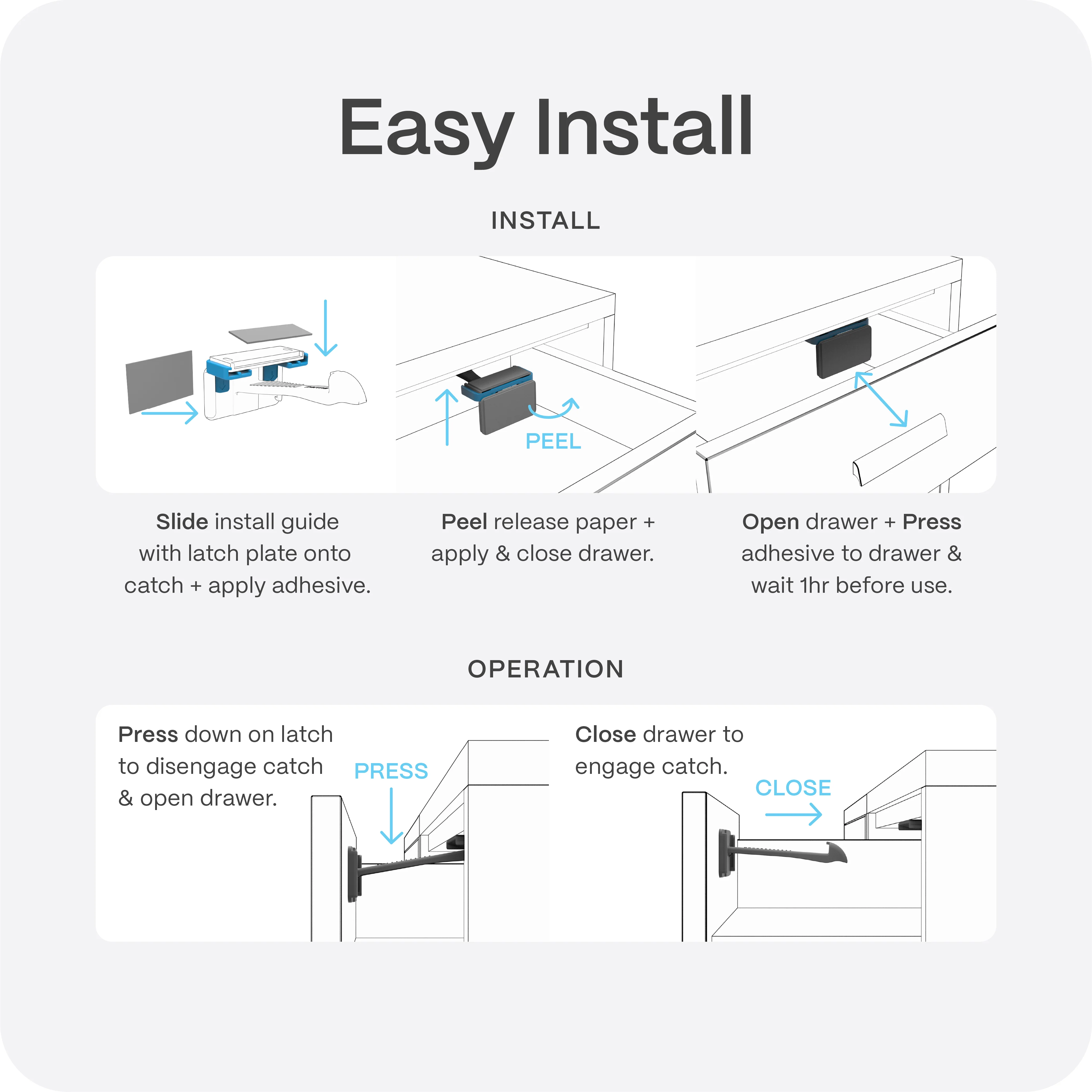 Adhesive Spring Catches | 2nd Gen - Image 5