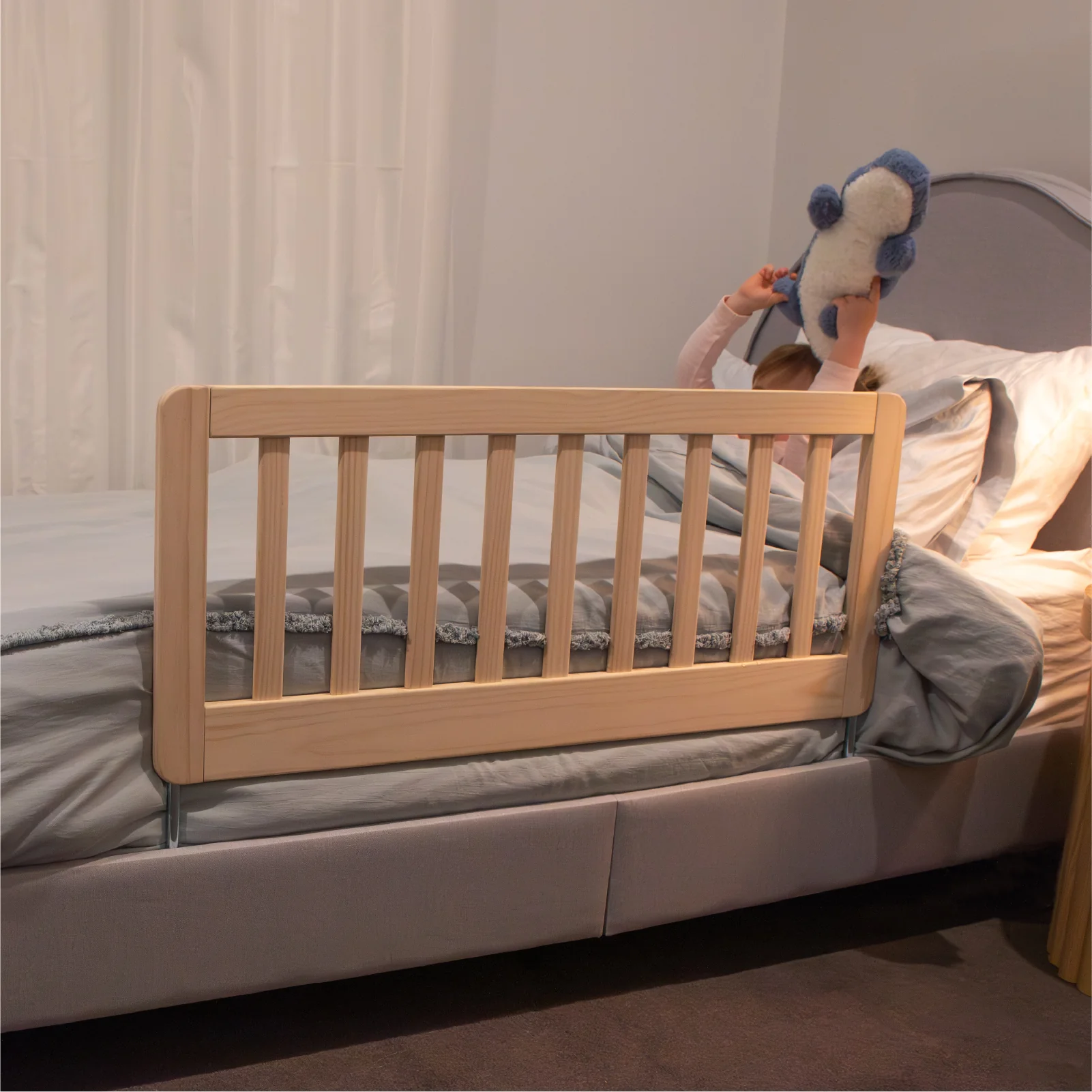 Baby Bed Rail | Timber - Image 2