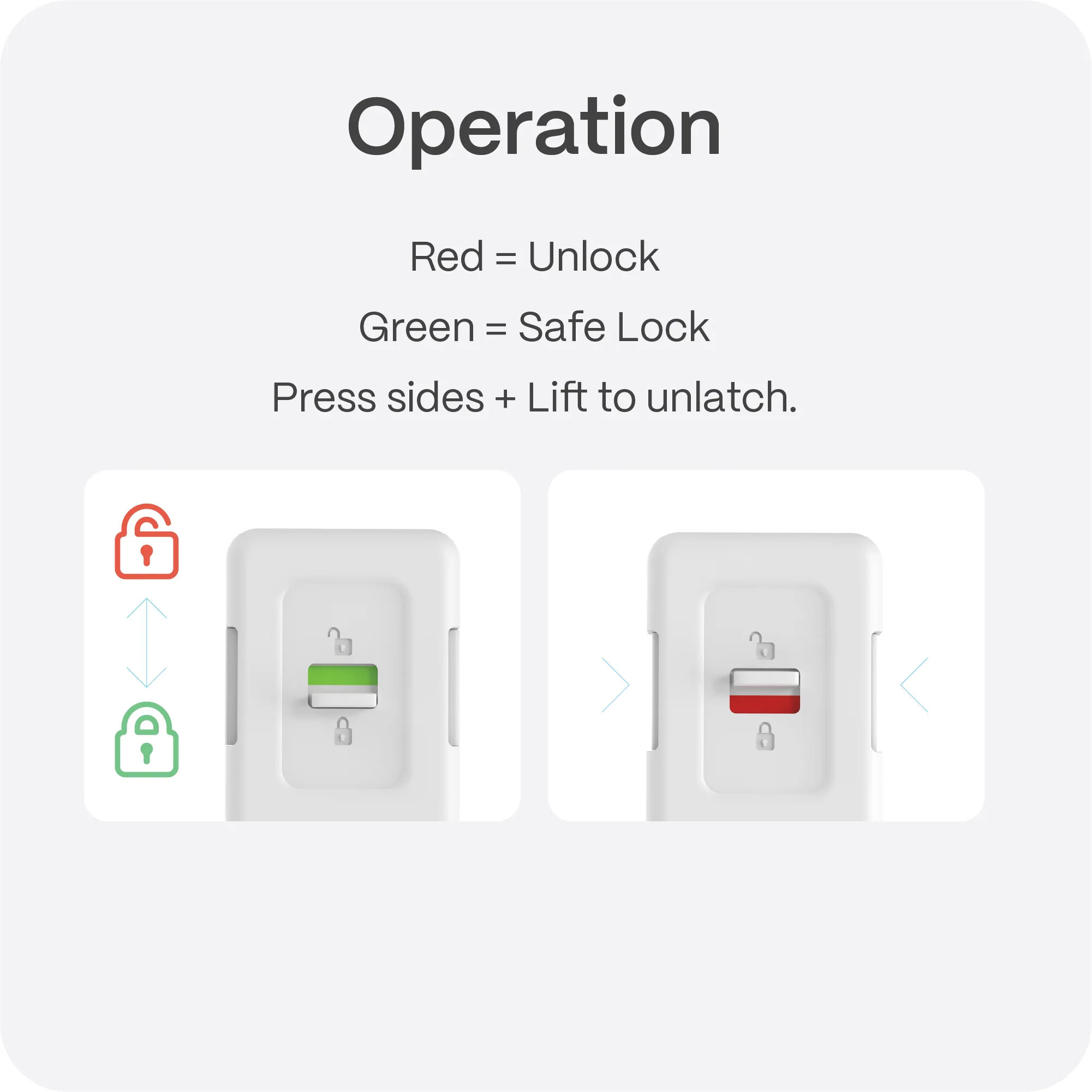 Adhesive Ultimate Cabinet Latch - Image 4