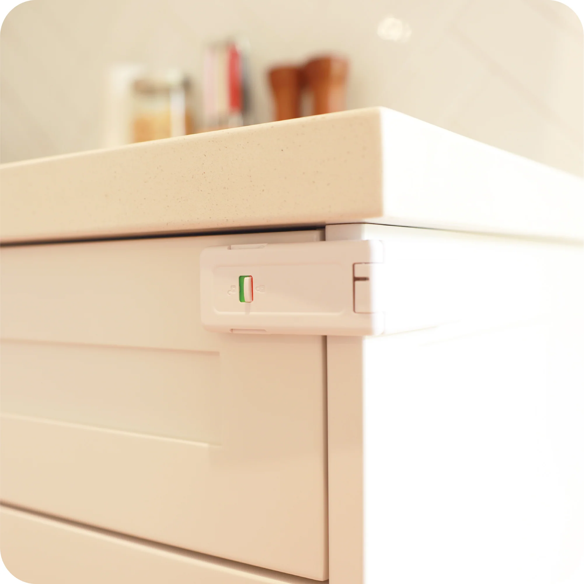 Adhesive Ultimate Corner & Appliance Lock - Image 12