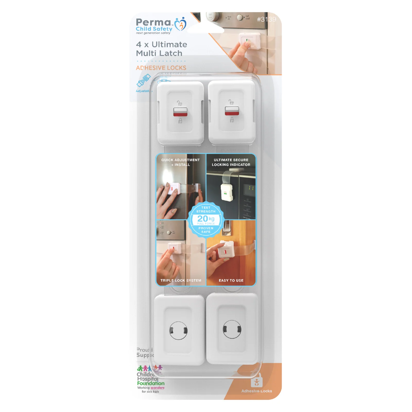 Adjustable + Adhesive Ultimate Multi Latch - Image 2