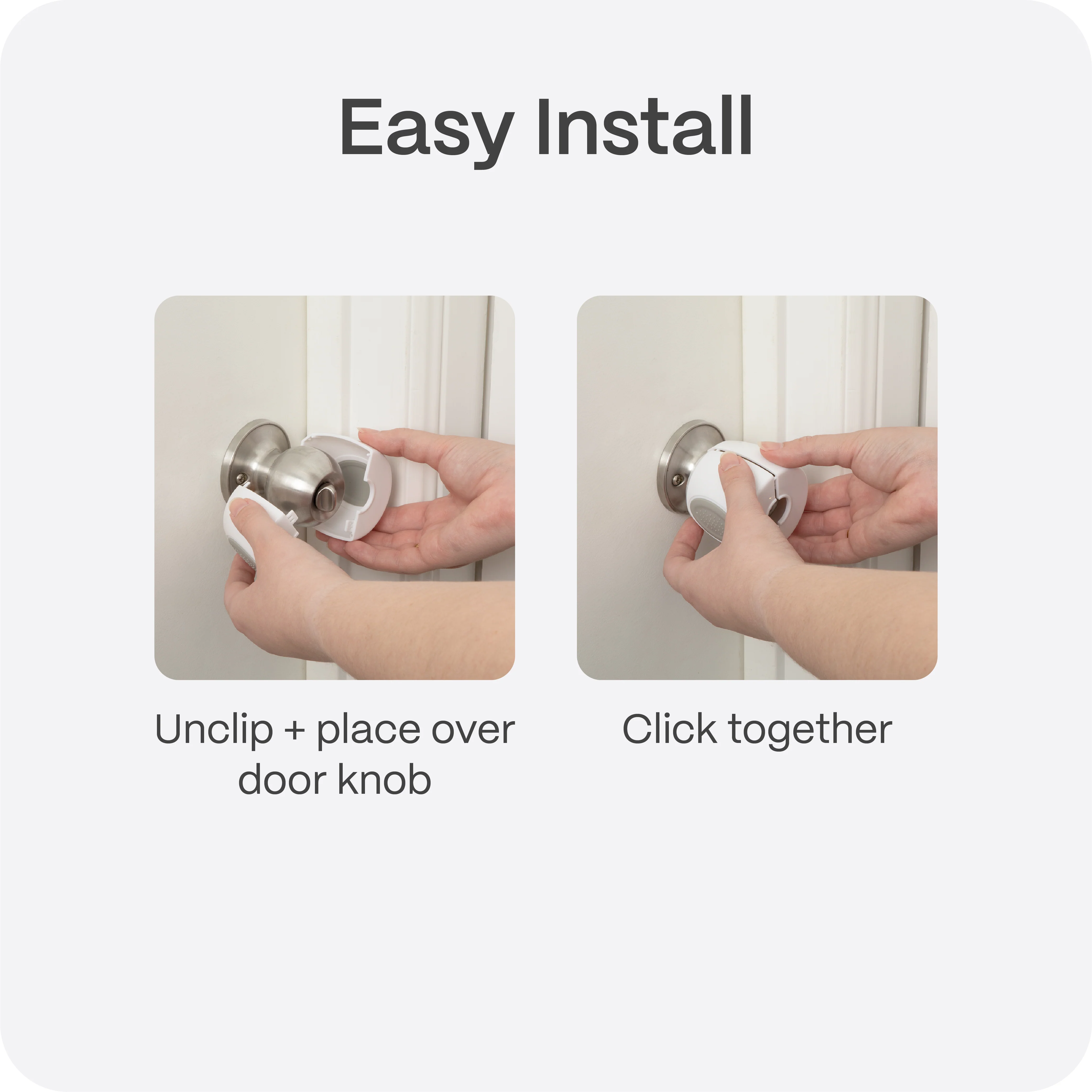 Clip-on Door Knob Covers - Image 5